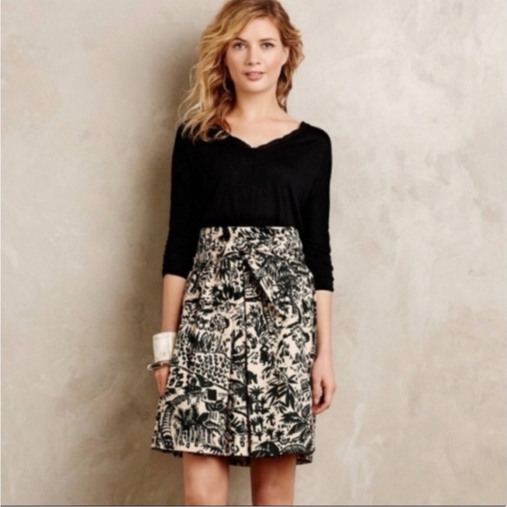 Anthropologie A-Line Skirt